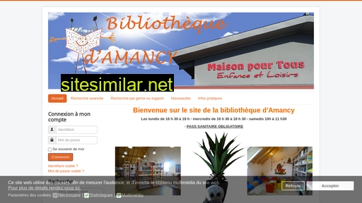 bibliotheque-amancy.fr alternative sites