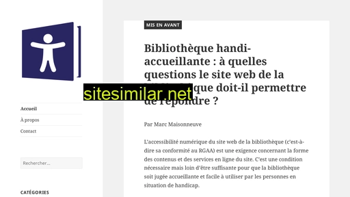 bibliotheques-inclusives.fr alternative sites