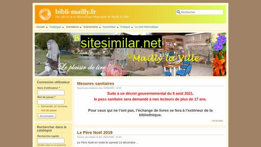 bibli-mailly.fr alternative sites