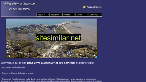 bien-vivre-a-mesquer.asso.fr alternative sites