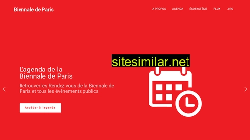 biennaledeparis.fr alternative sites