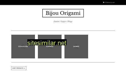 bijou-origami.fr alternative sites