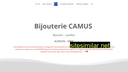bijouteriecamus.fr alternative sites