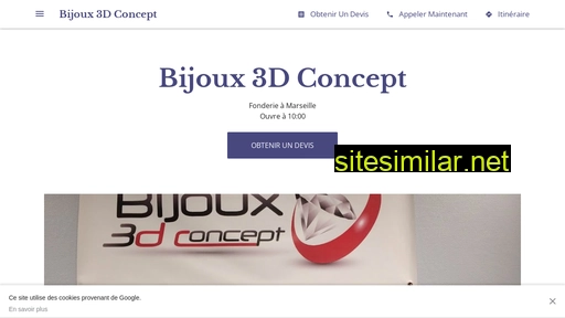 Bijoux3dconcept similar sites