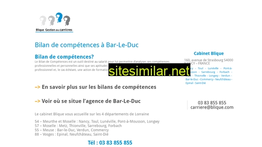 bilandecompetences-barleduc.fr alternative sites