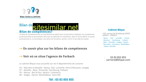 bilandecompetences-forbach.fr alternative sites
