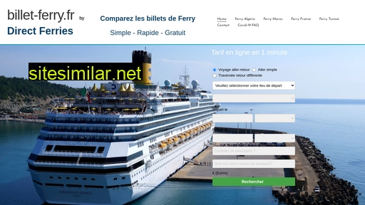 billet-ferry.fr alternative sites