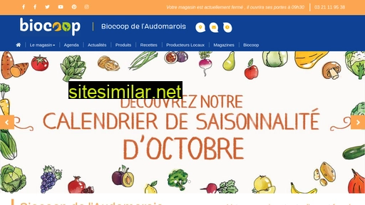 biocoop-de-laudomarois.fr alternative sites