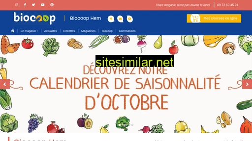 biocoop-hem.fr alternative sites