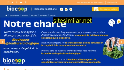 biocoopcastellane.fr alternative sites
