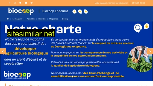 biocoopendoume.fr alternative sites