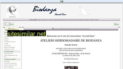 biodanza-vie.fr alternative sites