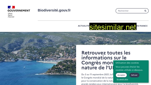 biodiversite.gouv.fr alternative sites