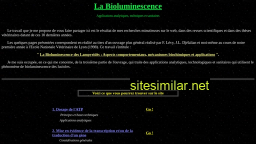 bioluminescence.free.fr alternative sites