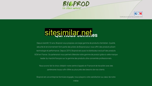bioprod.fr alternative sites