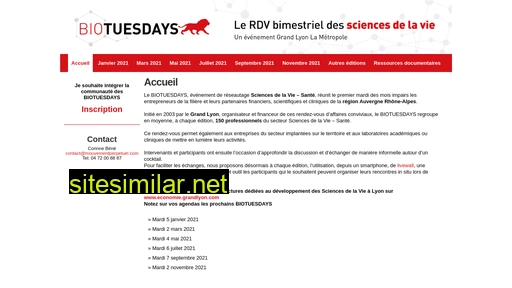 biotuesdays.fr alternative sites