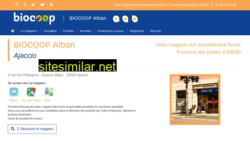 biocoopalban.fr alternative sites