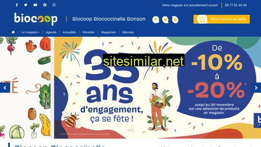 biocoopbiococcinellebonson.fr alternative sites