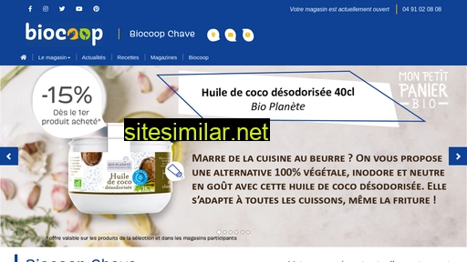 biocoopchave.fr alternative sites
