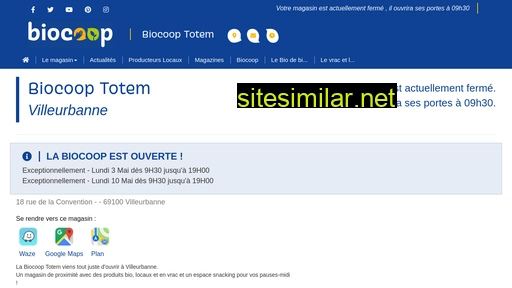 biocooptotem.fr alternative sites