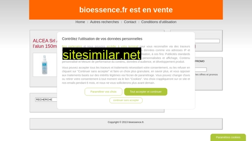 bioessence.fr alternative sites