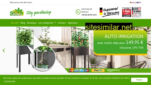biogreen.fr alternative sites