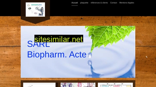 Biopharm-acte similar sites