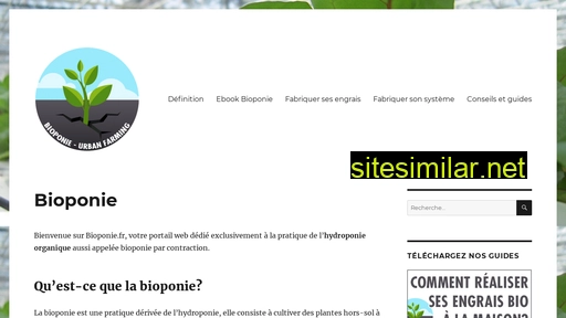 bioponie.fr alternative sites