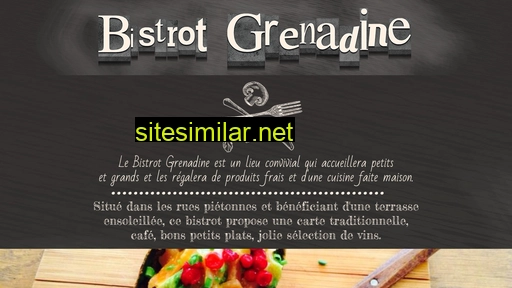Bistrot-grenadine similar sites