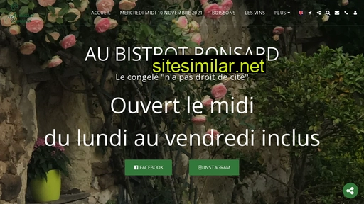 bistrotronsard.fr alternative sites