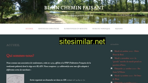 blaincheminfaisant.fr alternative sites