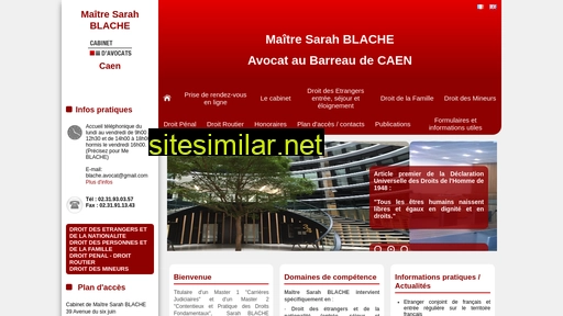 blache-avocat-caen.fr alternative sites