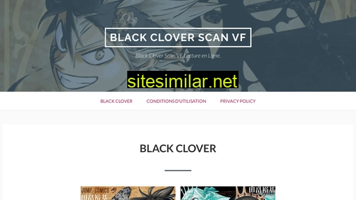 Blackcloverscan similar sites