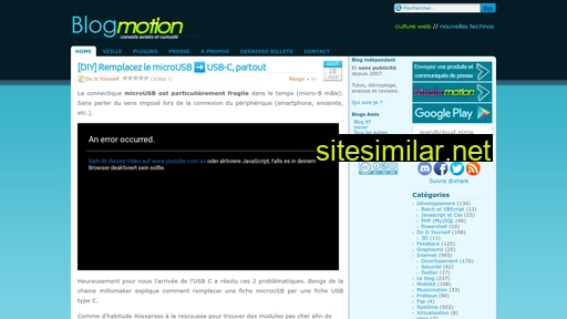 Blogmotion similar sites