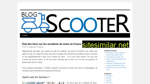 Blog-scooter similar sites