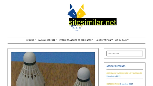 blois-badminton.fr alternative sites