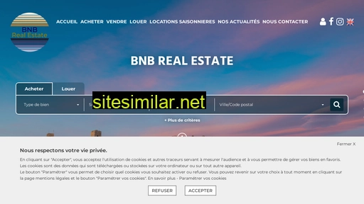bnbrealestate.fr alternative sites