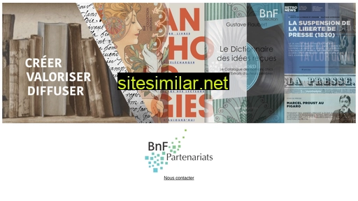 Bnf-partenariats similar sites