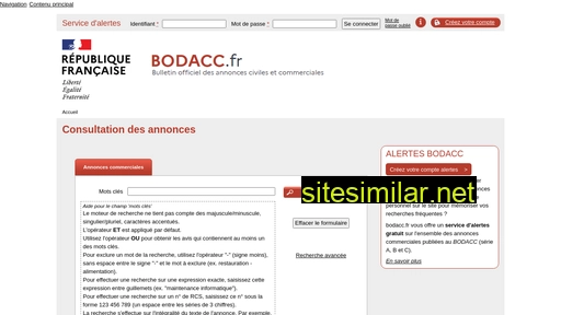 bodacc.fr alternative sites