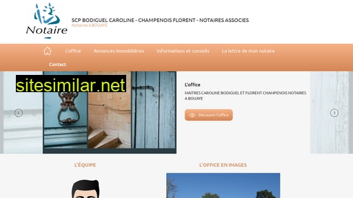 bodiguel-bouaye.notaires.fr alternative sites