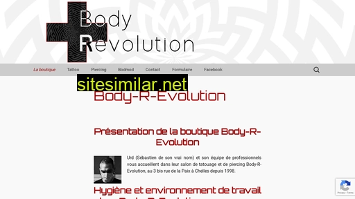 Body-r-evolution similar sites
