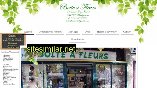 boiteafleurs.fr alternative sites