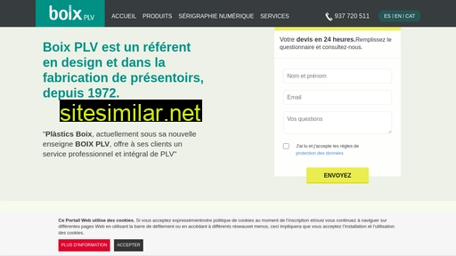 boixplv.fr alternative sites