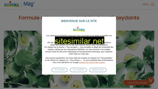 boiron-magnesium.fr alternative sites