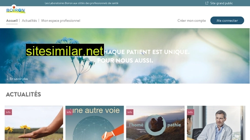 boiron-pro.fr alternative sites