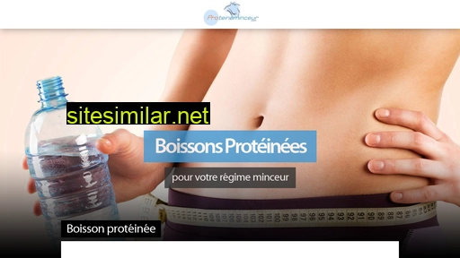 boisson-proteinee.fr alternative sites