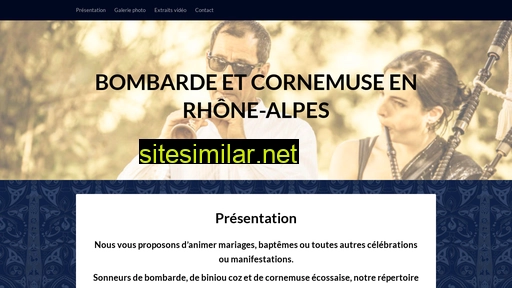 bombarde-cornemuse-rhone-alpes.fr alternative sites