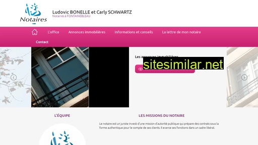 bonelle-schwartz-fontainebleau.notaires.fr alternative sites