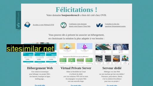 bonjouroleron.fr alternative sites
