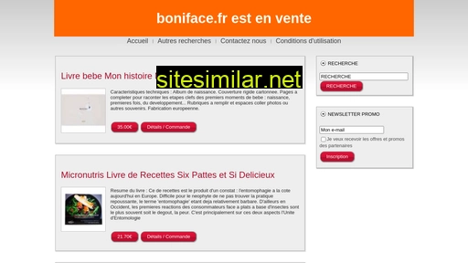boniface.fr alternative sites